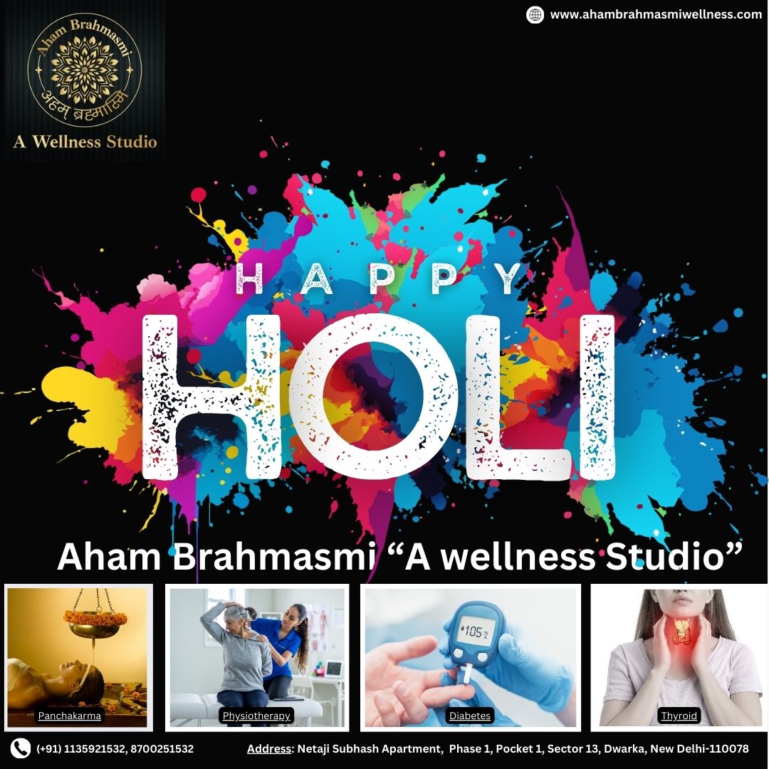 Aham Brahmasmi “A wellness Studio” Exciting Holi Offers to Make Your Celebration Extra Special.