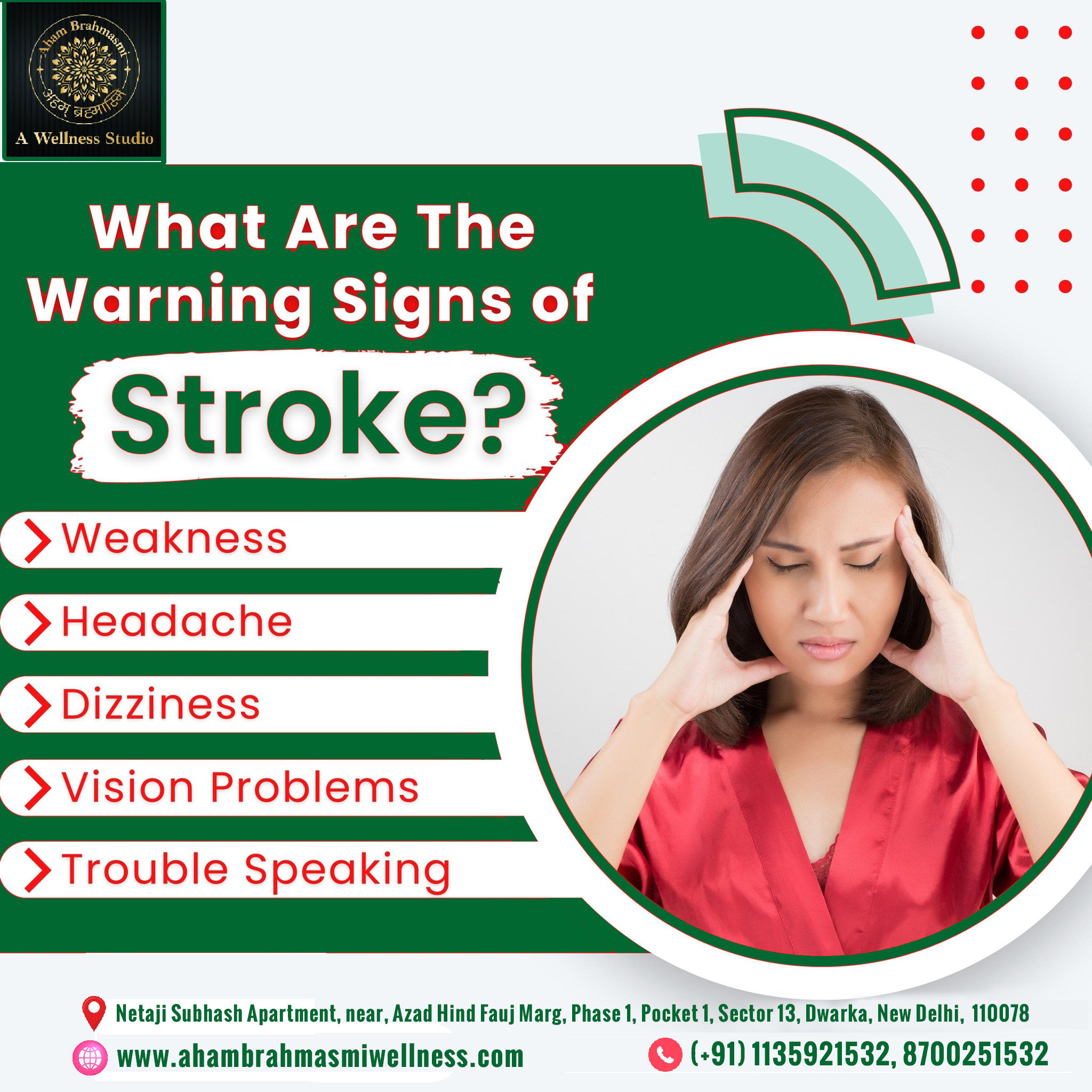 What are the warning signs of stroke?