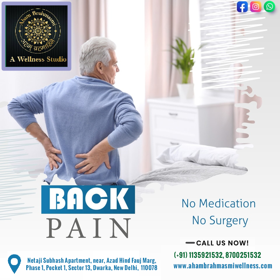 Back Pain Treatment in Dwarka Sector 13 Delhi.