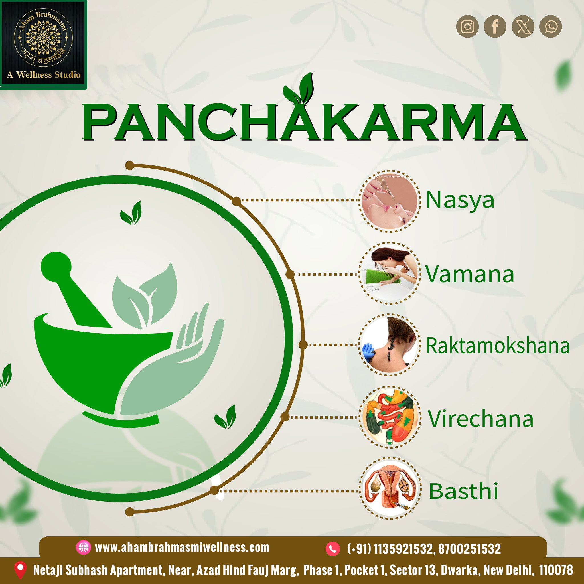 Panchakarma treatment offers a wide range of benefits